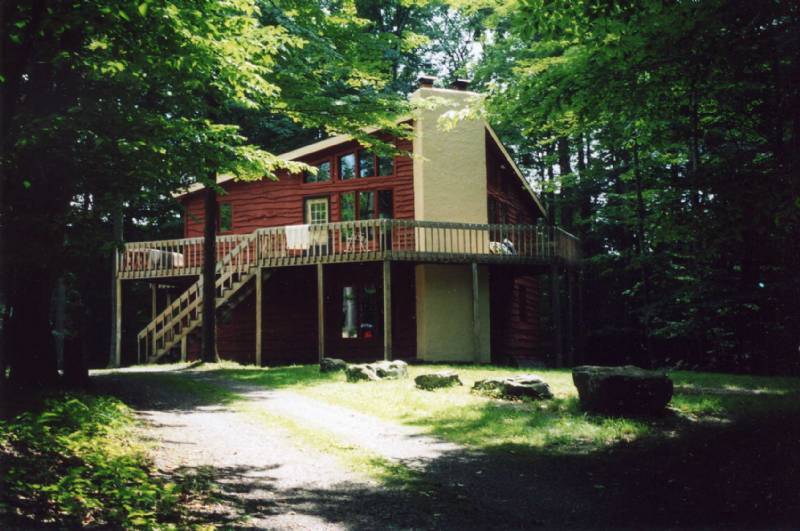 Big Bass Lake 2 Story Chalet at the Top of the Poconos 